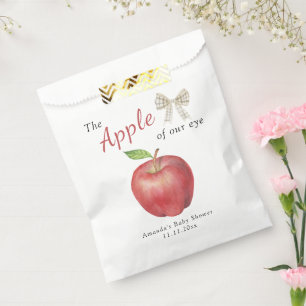 De Appel van ons oog Baby shower Bedankzakje