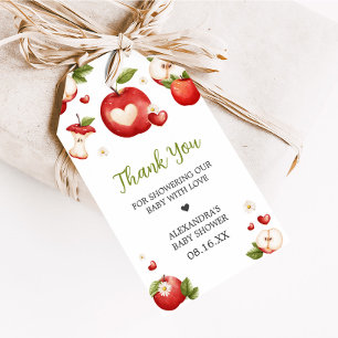 De appel van ons Oog Baby shower Favoriet Tags Cadeaulabel