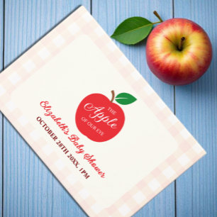 De appel van ons oog Baby shower Gastenboek