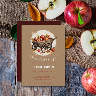 De appel van ons oog Baby shower Kaart