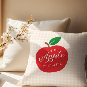 De appel van ons oog Baby shower Kussen