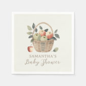 De appel van ons oog Baby shower Servet (Voorkant)