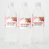 De appel van ons oog Baby shower Waterfles Etiket (Flessen)