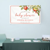 De appel van onze Eye Baby shower Banner (Beurs)