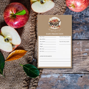 De appel van onze Eye Baby shower Predict spel
