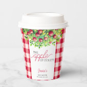 De appel van onze Eye Thanksgiving Baby shower Papieren Bekers (Voorkant)