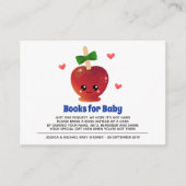 De appel van onze ogen voor Baby Informatiekaartje (Voorkant)