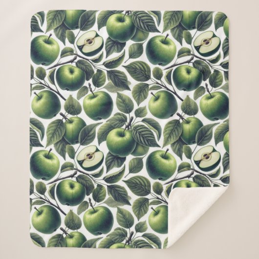 De appels van Eden Sherpa Deken (Voorkant)