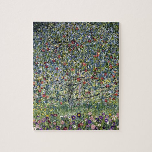 De Apple Tree (door Gustav Klimt) Legpuzzel (Verticaal)