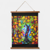 De Apple Tree Surreal Digital Art Hangend Wandkleed (Voorkant)