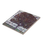 De Apple Tree van Gustav Klimt Tegeltje (Zijkant)
