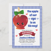 De Apple van ons Baby shower-uitnodiging voor ogen Kaart (Voorkant)
