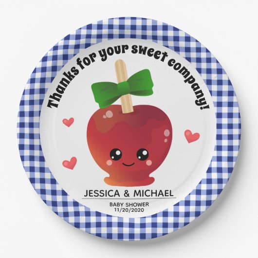 De Apple van ons oog Papieren Bordje (Voorkant)