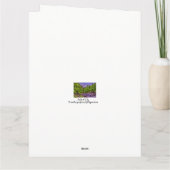 De Appreciatie van de predikant Bedankkaart (Achterkant)