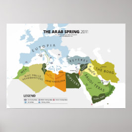 De Arabische Lente Poster