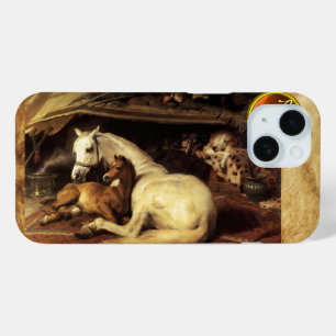 DE ARABISCHE TENT MET HORSE Oranje geagatte monogr