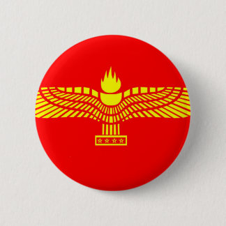 de aramaic-vlag- ronde button 5,7 cm