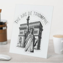 De Arc de Triomphe ontmoet Liberty - Zwart & Wit