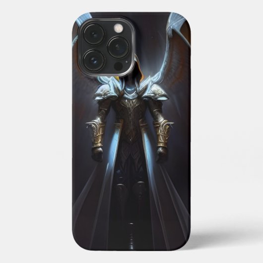 De Arch Angel Uriel iPhone Hoesje (Achterkant)