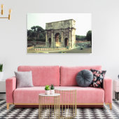 De Arch Constantine uit het noordwesten Canvas Afdruk (Insitu (Woonkamer))