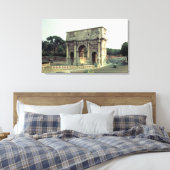 De Arch Constantine uit het noordwesten Canvas Afdruk (Insitu (Slaapkamer))