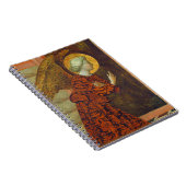 De Archangel Gabriel, c. 1430 (temperatuur op het  Notitieboek (Rechterzijde)