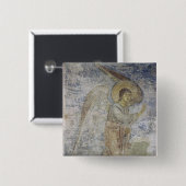 De Archangel Gabriel Vierkante Button 5,1 Cm (Voorkant /achterkant)