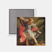 De Archangel Michael die Satan verslaat Magneet (Voorkant / Achterkant)