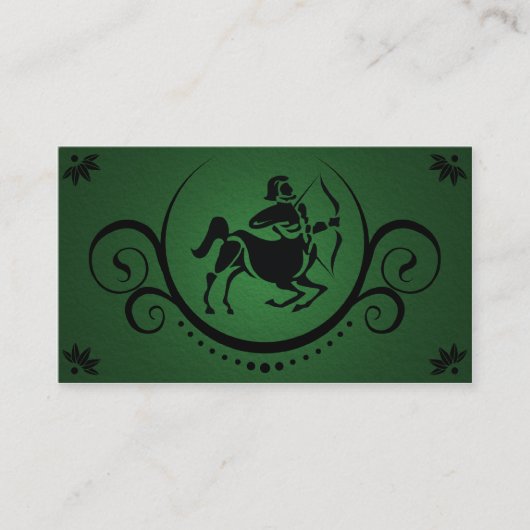 de archerverfijning visitekaartje (Voorkant)