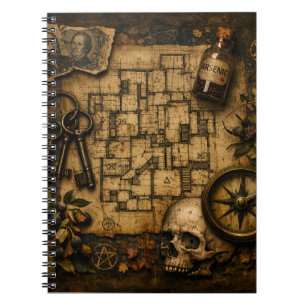 De Architect van de Dood: H.H. Holmes Moordkasteel Notitieboek