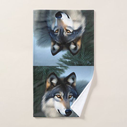 De Arctische Wolf, de Handdoek (Handdoek)