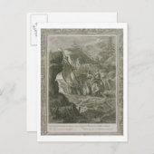 De Argonauts passeren de Symplegades (graven) Briefkaart (Voorkant / Achterkant)