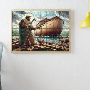 De ark van Noach, de arbeid van het geloof Poster