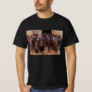 De Armen en Geld door Vincent van Gogh T-shirt