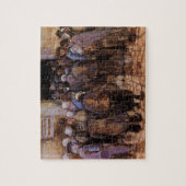 De armen en het geld van Vincent van Gogh Legpuzzel (Verticaal)