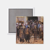 De armen en het geld van Vincent van Gogh Magneet (Voorkant / Achterkant)