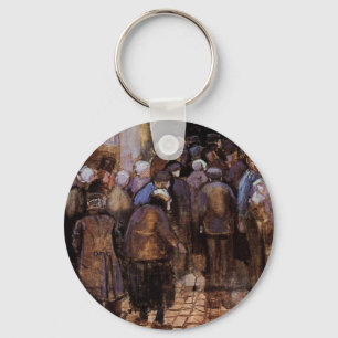 De armen en het geld van Vincent van Gogh Sleutelhanger