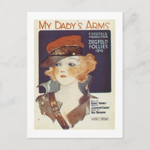 De armen van mijn baby briefkaart