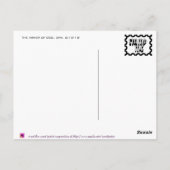 De Armor van God Briefkaart (Achterkant)