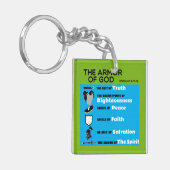 De Armor van God Sleutelhanger (Voorkant Links)
