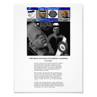 De artikelen in het handvest foto afdruk