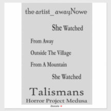 de artist_AwayNowe Talismans V4 zinnen