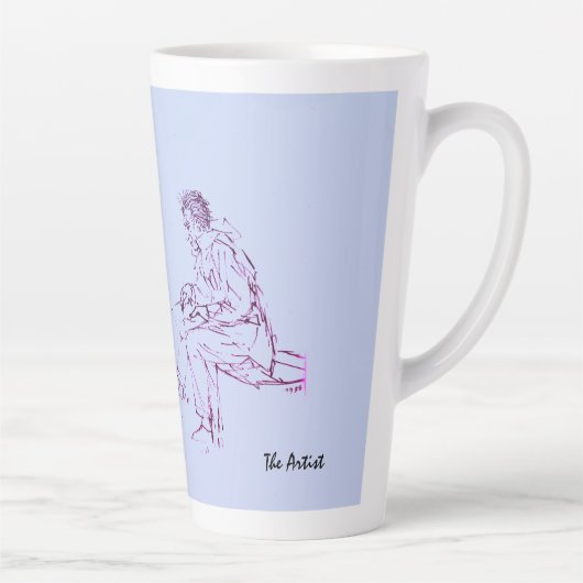 De artistieke latte Mok (Rechts)