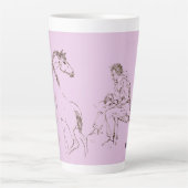 De artistieke latte Mok (Voorkant)