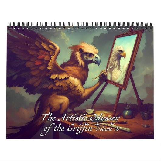 De artistieke Odyssee van de Griffin Volume 2 Kalender (Hoes)