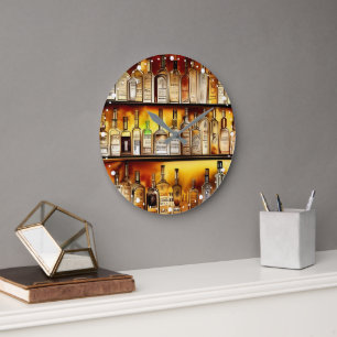 De artistieke Waterverf in de achterbalk Grote Klok