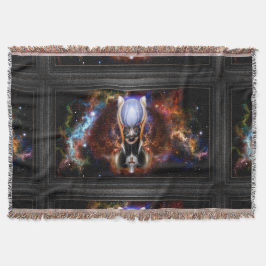 De Arzookiaanse prinses van de vier gloeilampen Deken (Voorkant)