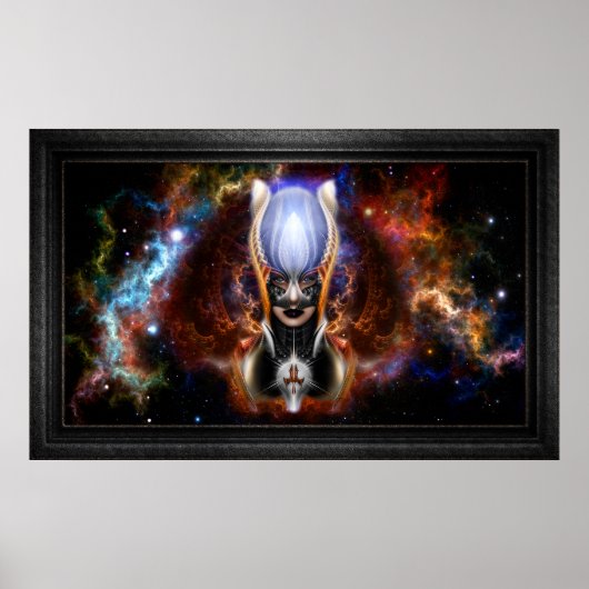 De Arzookiaanse prinses van de vier gloeilampen Poster (Voorkant)