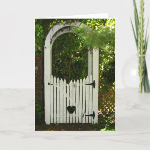 De As van het Hart van de Tuin van de sympathie Kaart