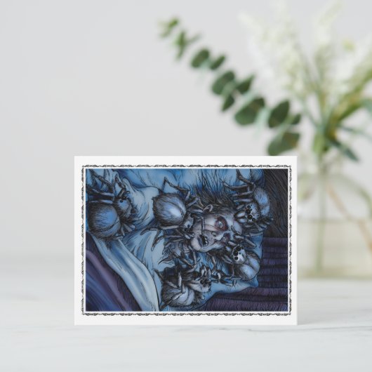 De asboom briefkaart (Staand voorkant)